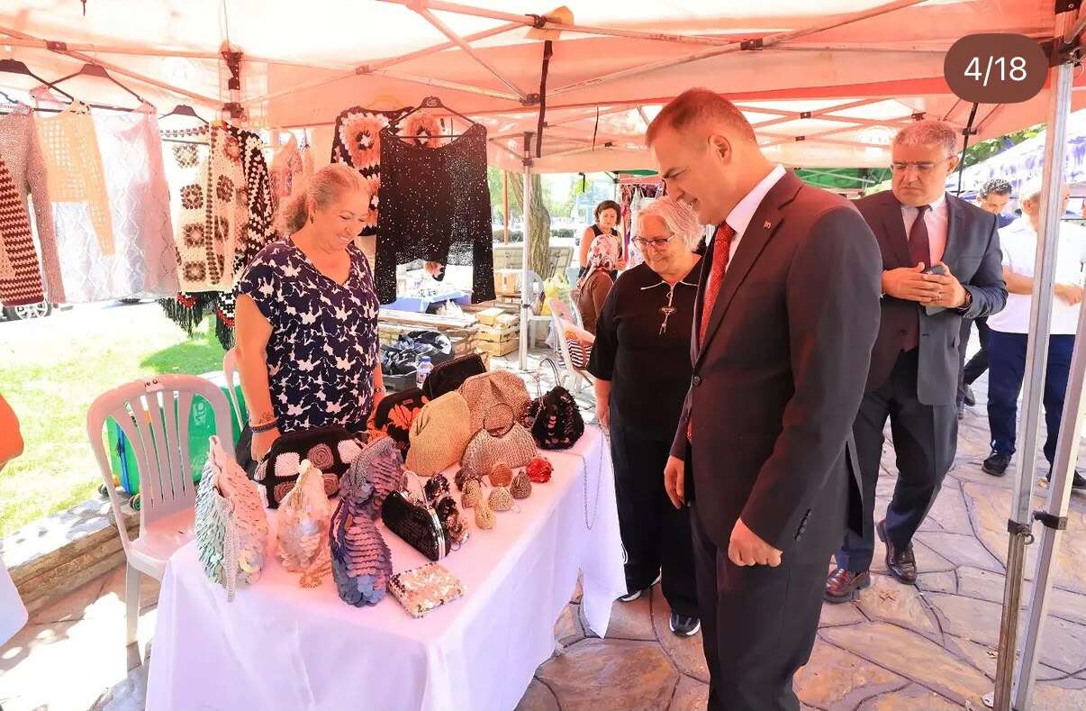 Vali Dr. İdris Akbıyık’tan "Mor Pazar"a Ziyaret 4